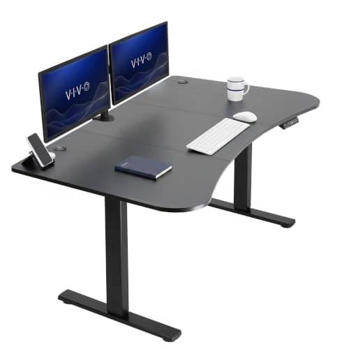 VIVO VIVO 63 × 32 in Standing Desk (DESK-KIT-1B1B)