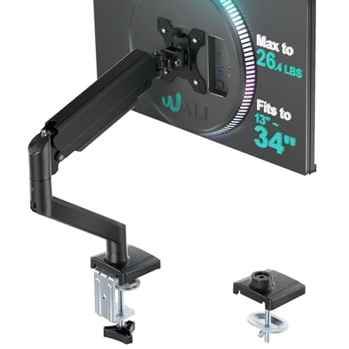 WALI WALI GSMP001N Single Monitor Gas Spring Arm