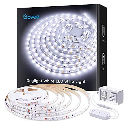 Govee Govee Cool White LED Strip Lights 16.4ft, 6500K, Dimmable