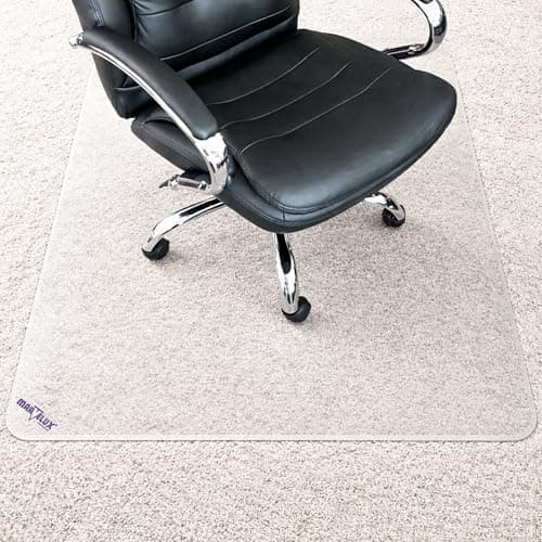 Marvelux Marvelux Extra Thick Heavy Duty Polycarbonate Office Chair Mat (35″ x 47″)