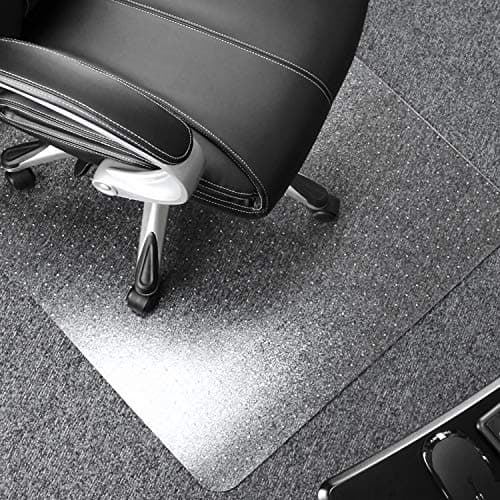 Floortex Floortex Ultimat Strong Polycarbonate Chair Mat for Low Pile Carpet (48″ x 60″)