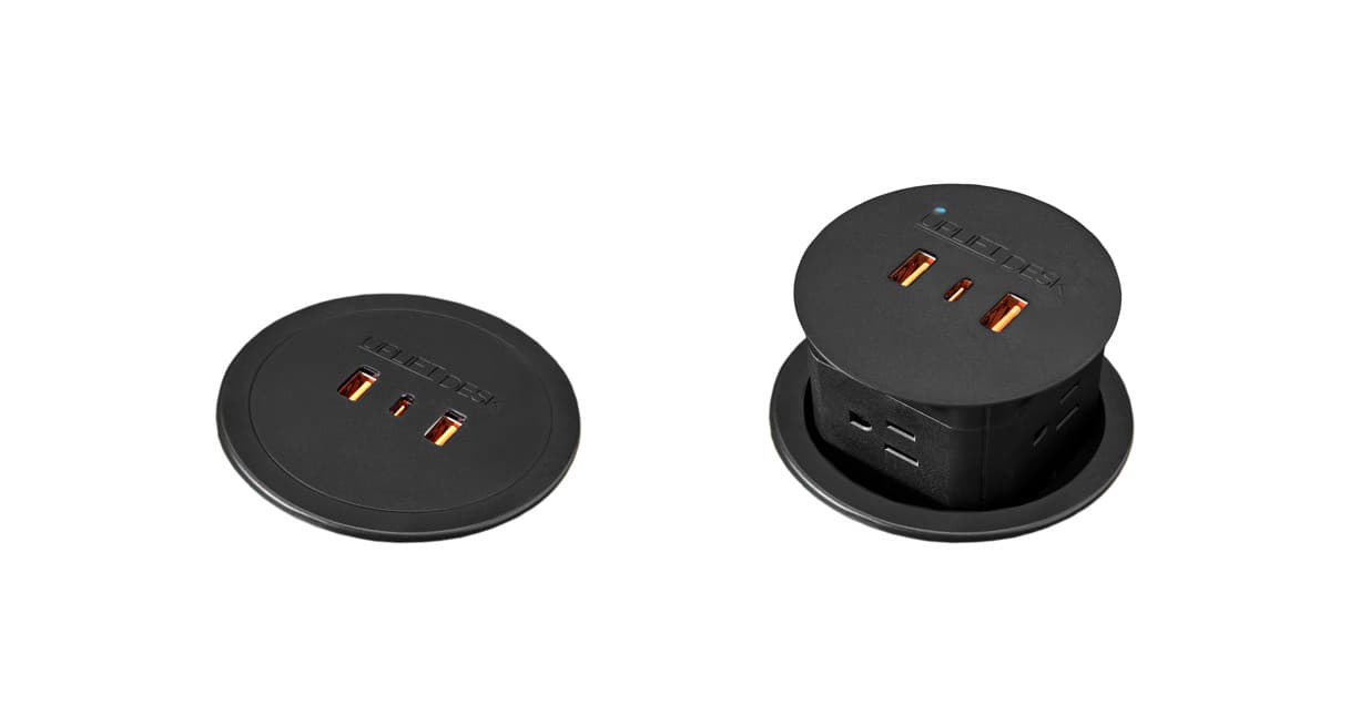 Pop Up Power Grommet, UPLIFT Desk product image
