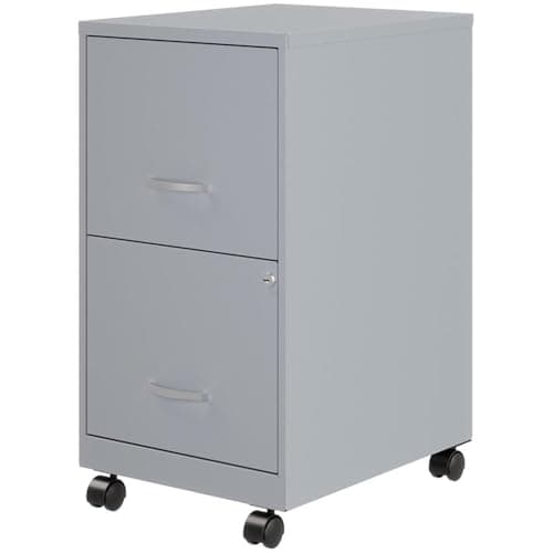Space Solutions Space Solutions 18" Deep 2-Drawer Mobile File