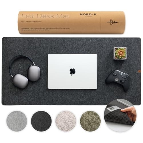 Nordik By Design Nordik By Design Premium Felt Desk Mat