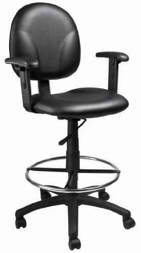 Boss Office Products Boss Office Products B1691-CS Stand Up Caressoft Drafting Stool